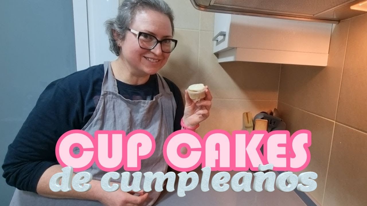 CUPCAKES de zanahoria por mi 49 cumpleaños