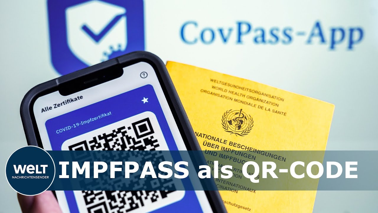 DIGITALER IMPFPASS IN TESTPHASE: So soll der k&uuml;nftige digitale Impfpass funktionieren I WELT News