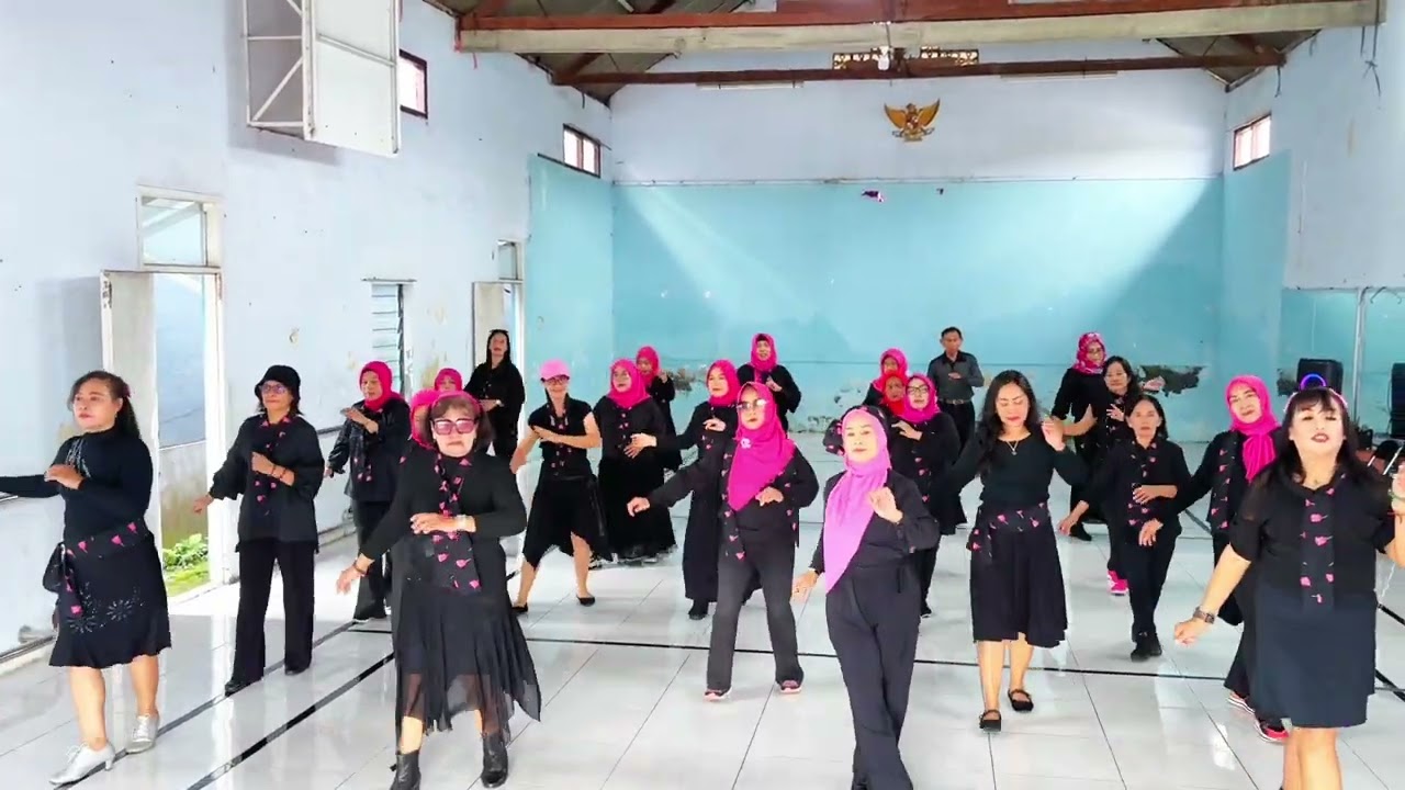 Sisa-Sisa Cinta Line Dance//choreo R.Suskeri (INA)//Demo SBJ Dance Salatiga