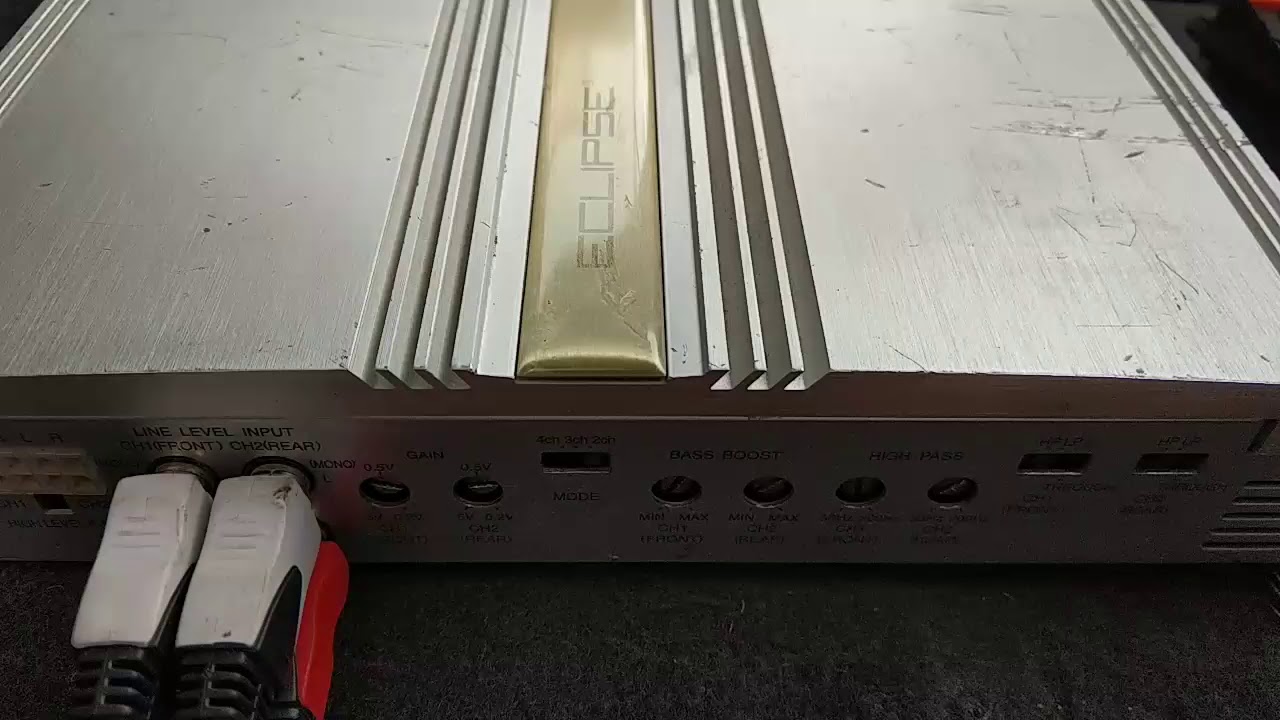 Conecta 4 Medios y 1 Subwoofer a un amplificador de 4 Canales (Circuito Mixto & Bridge)