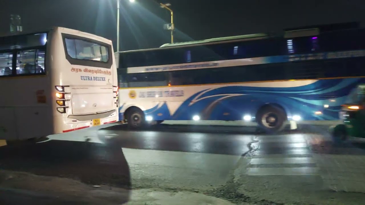 Private Bus with American flag image.  #privetbuskerala #bus #buskerala