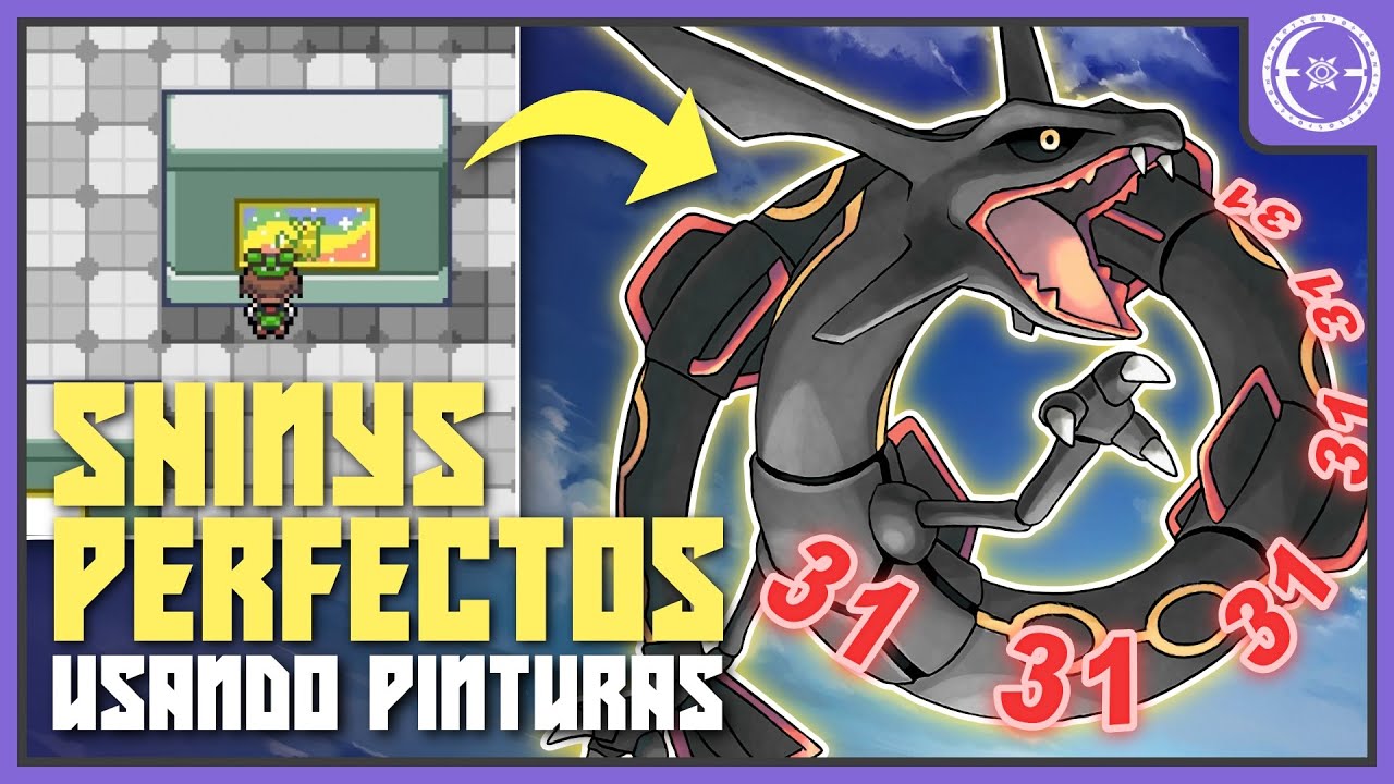 ¡Consigue SHINYS PERFECTOS usando pinturas! (Cambio de semilla) | Tutorial RNG (R/Z/E)