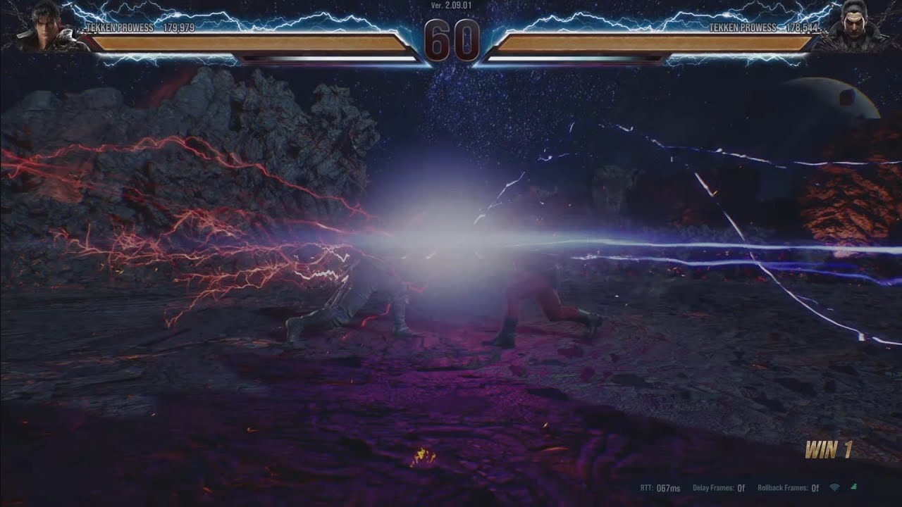 Jin Vs aggressive Kazuya