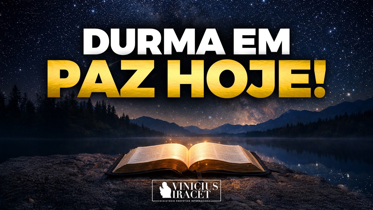 TODA AMARRA ESPIRITUAL QUE TE PRENDE DEVE CAIR | Oração Poderosa para DORMIR EM PAZ HOJE