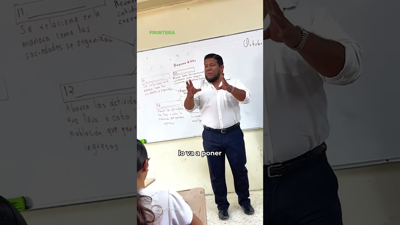 Maestro pone como ejemplo &ldquo;La Casa de los Famosos&rdquo; 📚