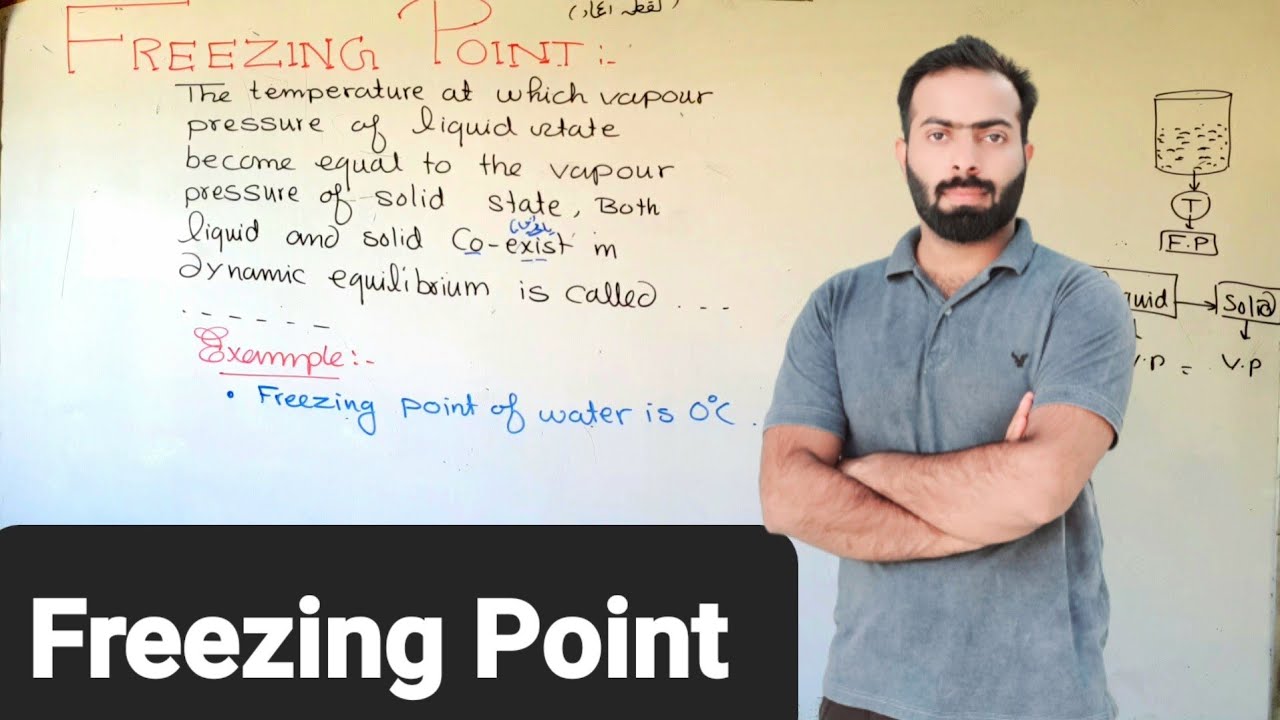 Freezing point | ch#5 | 9th Class chemistry