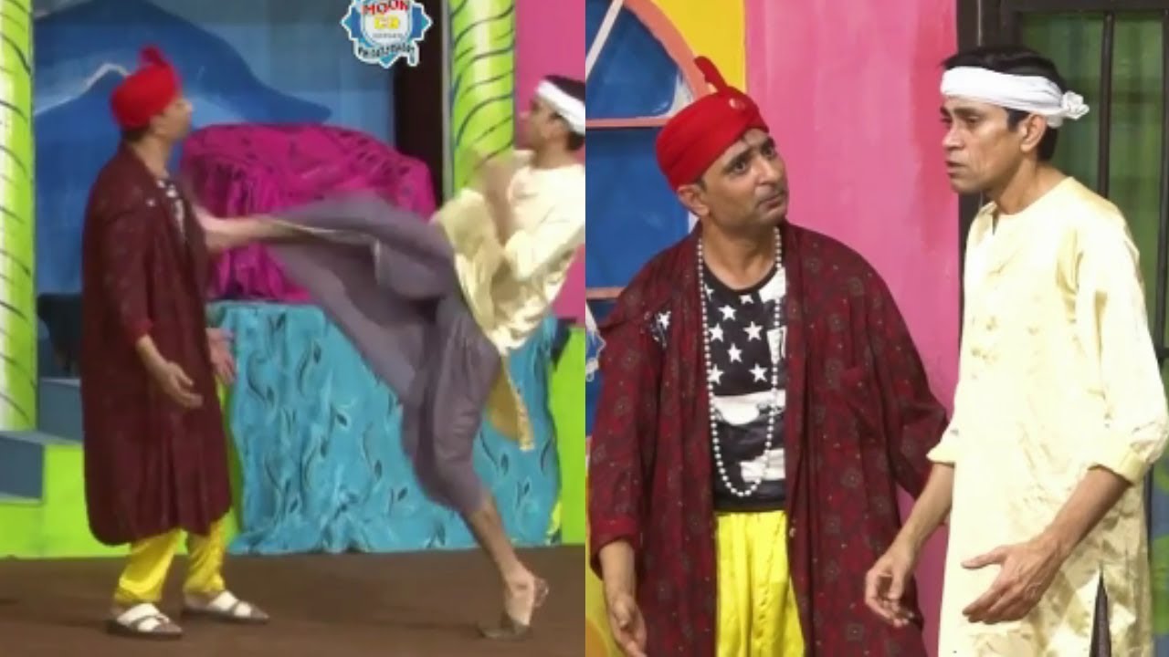 Amjad Rana and Goshi 2 Stage Drama 2019 | New Stage Drama 2019 Comedy Clip 2019
