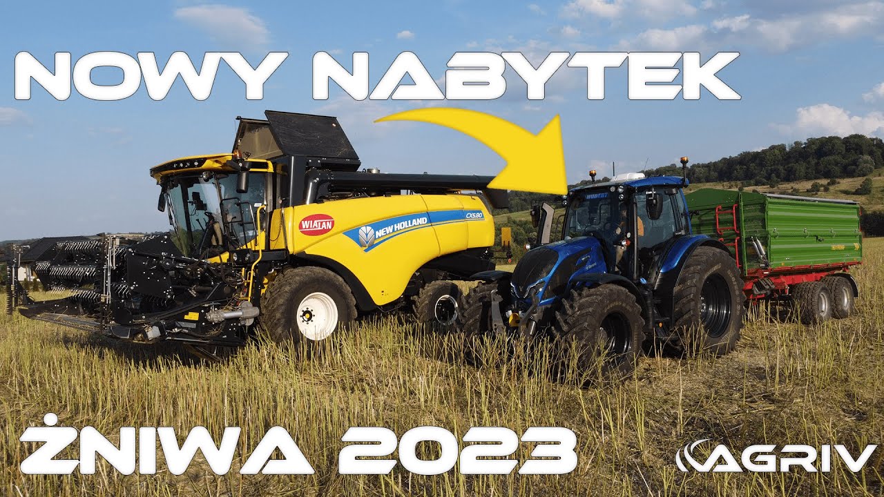 ❤️Oporowe żniwa 2023❤️#oporowamałopolska🔥 Valtra T196 N155🔥NewHolland CX5.80