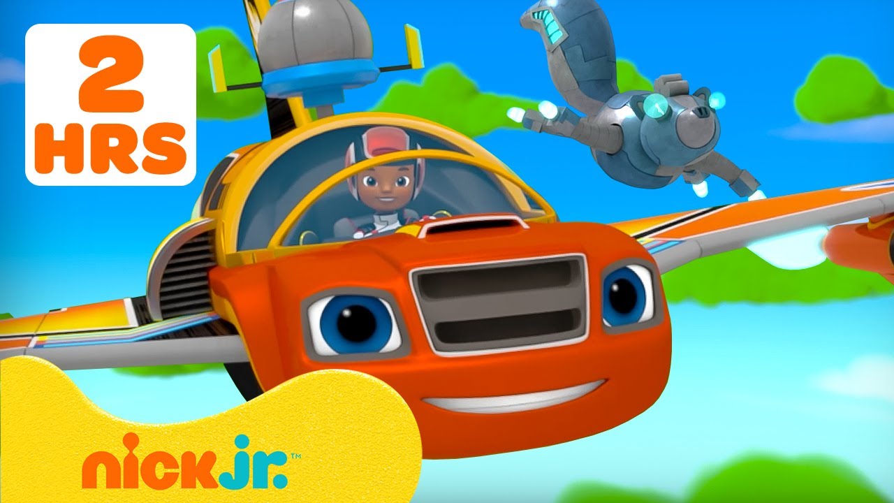Blaze | Blaze se Transforma en Jet, Máquina de Vapor y Más ✈️ | Ciencia Para Niños | Nick Jr.