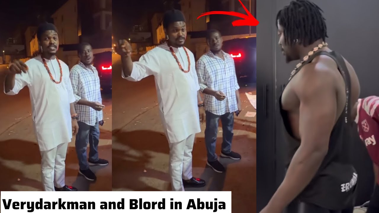 This Happened after Blord Arrive Abuja to Fight Verydarkman and Electoral Reform Protest Wahala