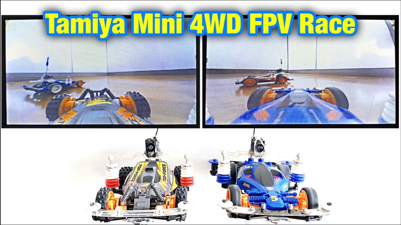 Tamiya Mini 4WD FPV Racing