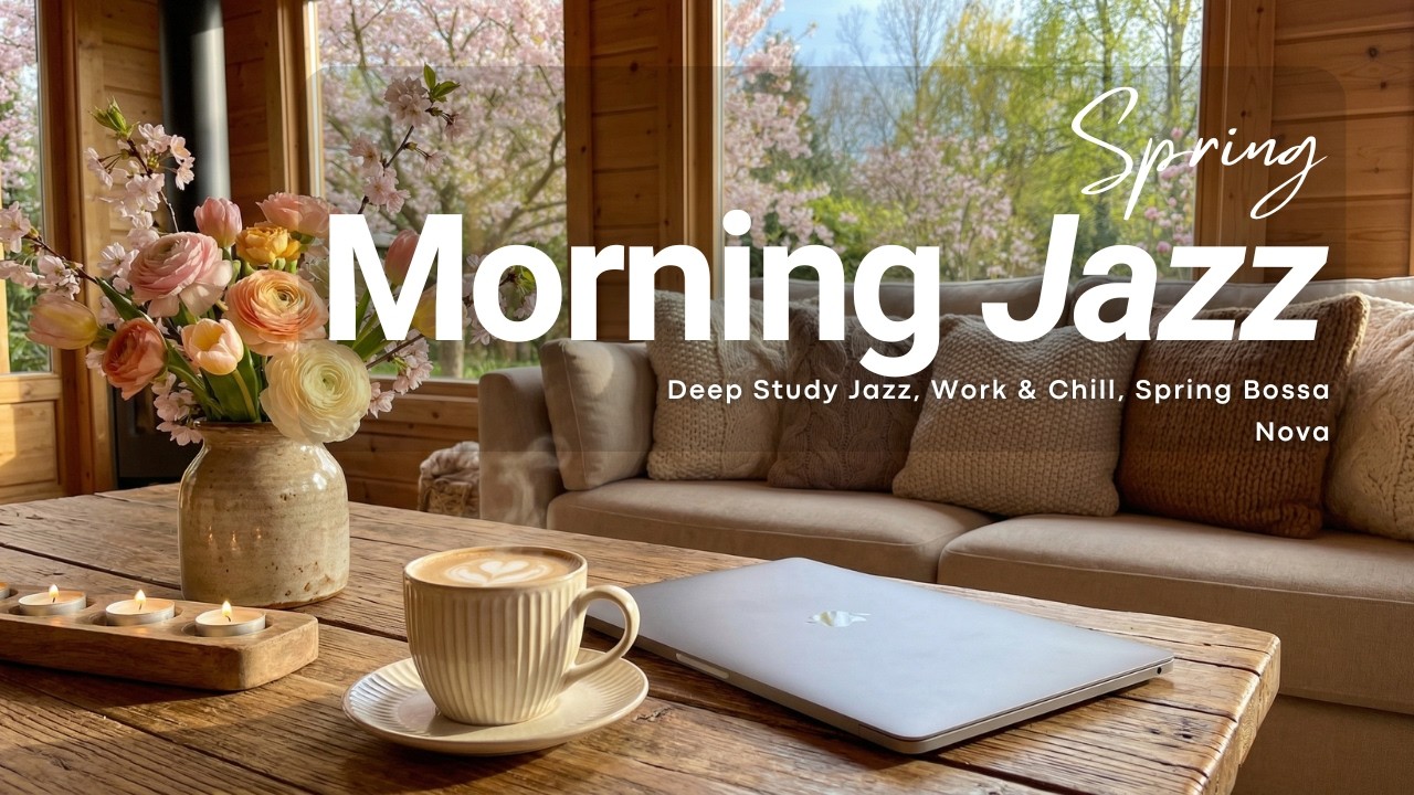 Cozy Spring Bossa Nova 🌸 Jazz for Deep Study & Work Focus