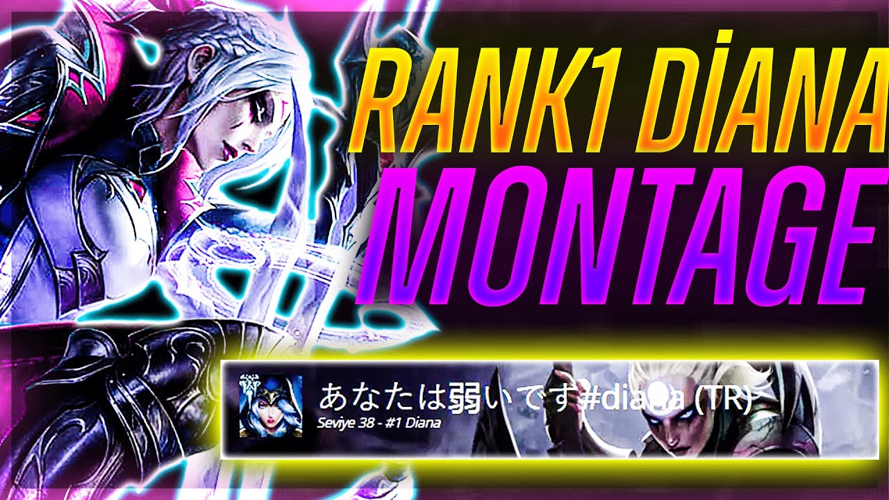 S13 Rank 1 Diana Montage (GOD TIER DIANA)