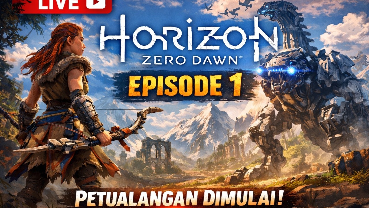Horizon zero dawn: Robot kok dino part 1