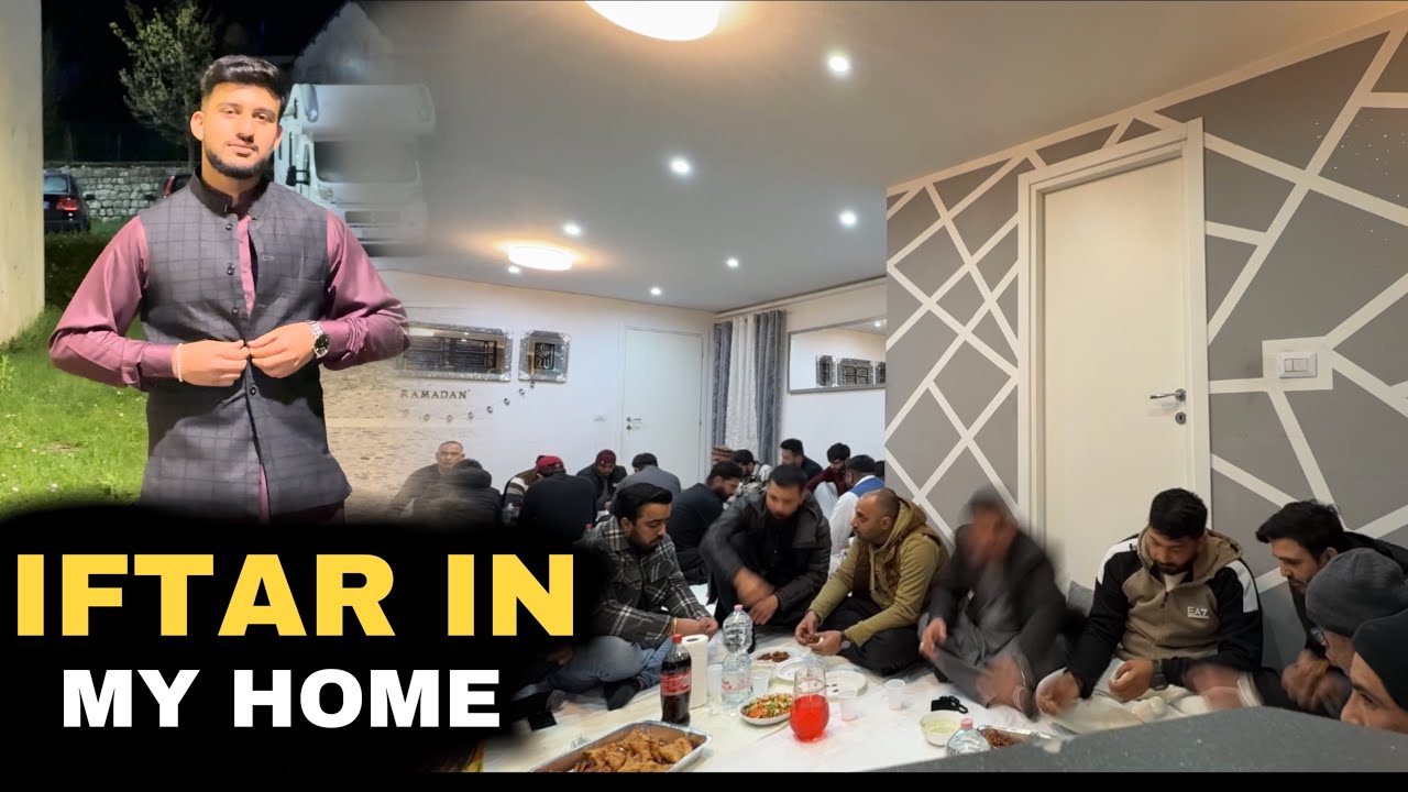 Iftar in my home | paky Italy Pakistani