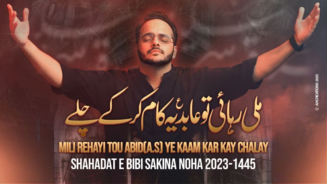 Mili Rehai To Abid Ye Kaam Karke Chale | Bibi Sakina New Noha 2023 | Ali Mujtaba | 13 Safar