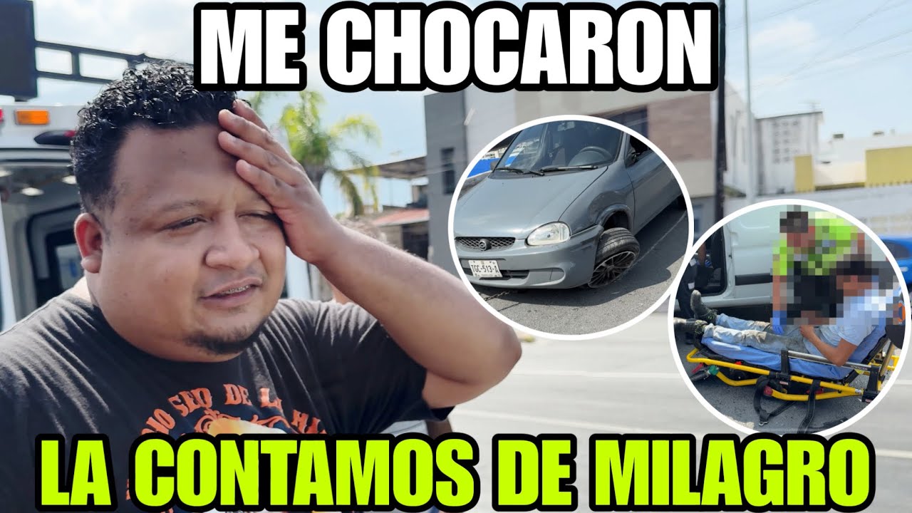 ¡UN AUTO DESTRUCTOR! 💥 Un auto nos choca y así quedó nuestro Chevy (La historia del accidente)