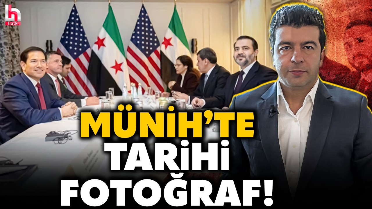 Münih'te tarihi görüşme! Rubio, Şeybani ve Abdi aynı masada! 'Bin kelimeye bedel fotoğraf'