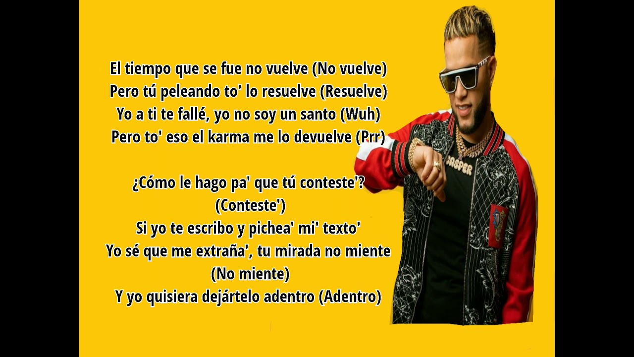 Kim Loaiza - Me perdiste Remix ft Casper Magico & Lyanno (Letra Oficial)