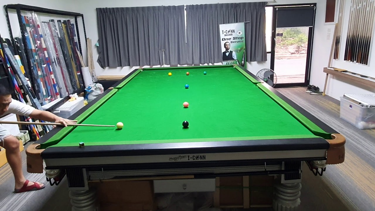 SnookerZing by IMP 6 แดง 6 ดำ ลองคิวก่อนส่งให้ลูกค้า ตปท!!