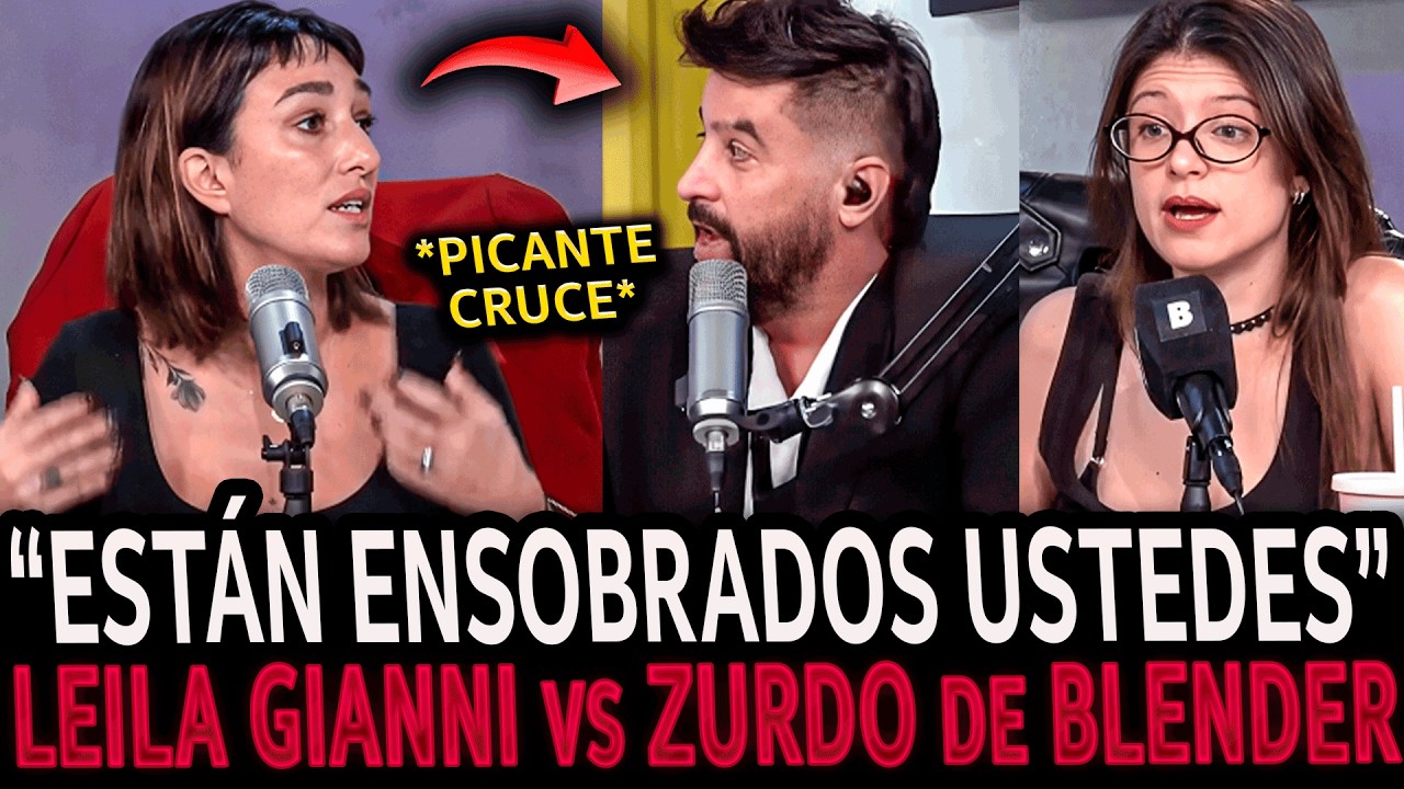 ¡LEILA GIANNI FUÉ a BLENDER a BANCAR a MILEI y CRUZÓ a TODOS LOS ZURDITOS!