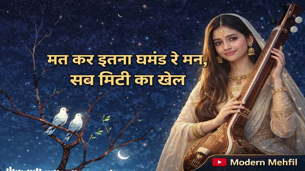 मत कर इतना घमंड रे मन | सब मिट्टी का खेल | Sant Kabir Das Bhajan | Kabir Bhajan 2026 | Modern Mehfil