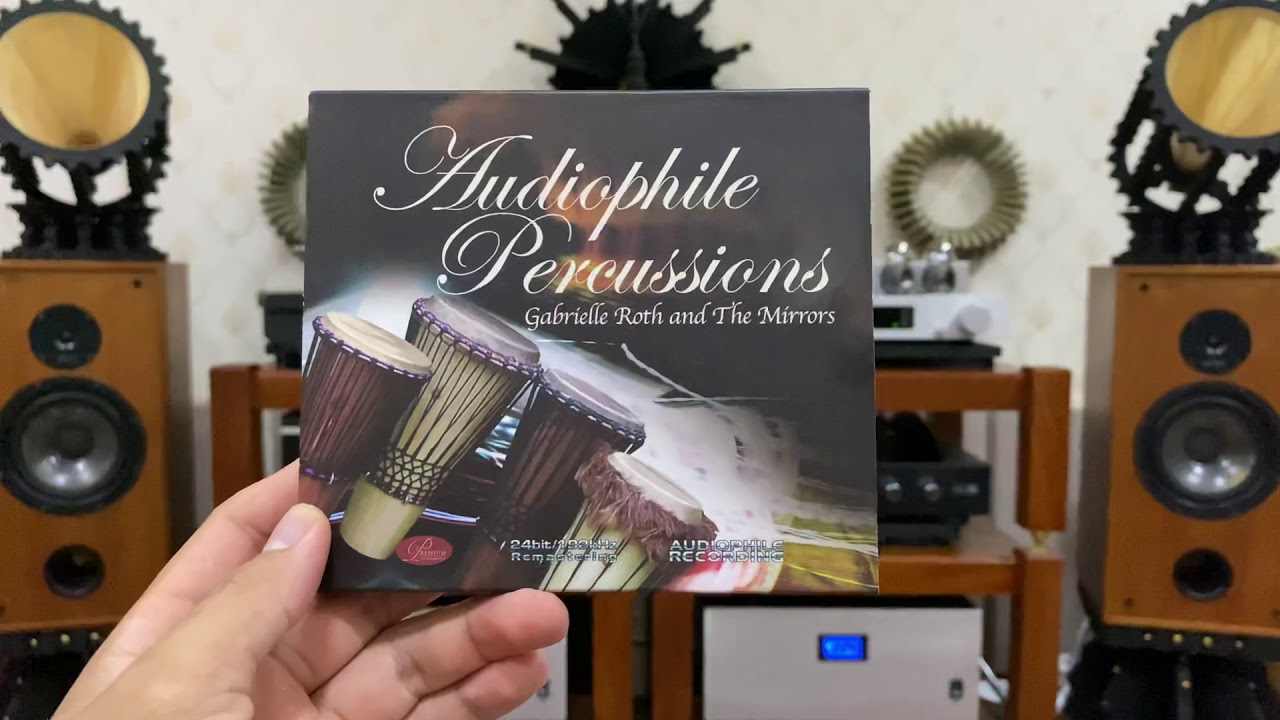 CD Audiophile Percussion - Speaker Spendor SP3/1P + Amplifier Octave V80se + CDP Musical M3scd