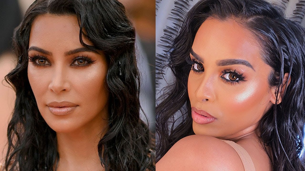 KIM KARDASHIAN MET GALA 2019 INSPIRED MAKEUP & HAIR| NikkisSecretx