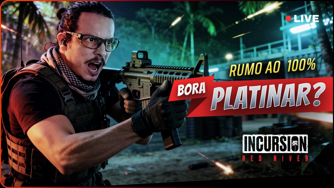 CONSIGO PLATINAR HOJE? Mapas insanos e IA Hardcore | INCURSION RED RIVER