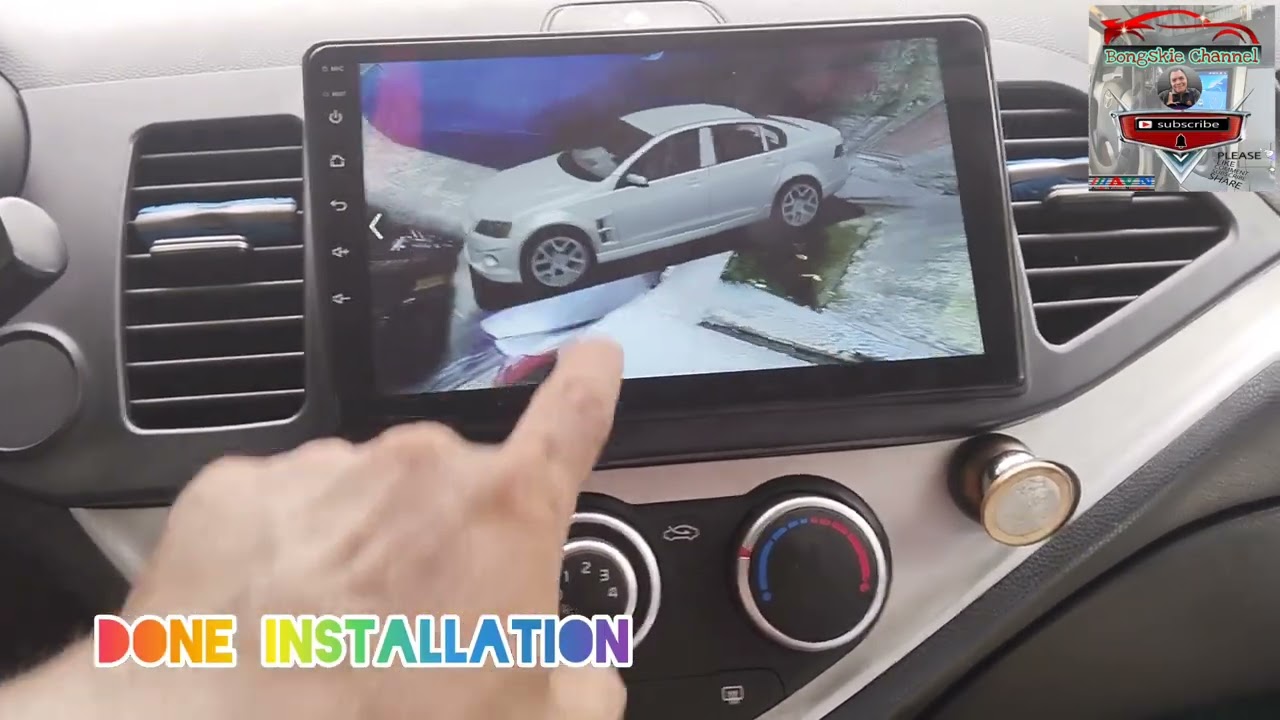 KIA PICANTO 2016 ANDROID HEAD UNIT WITH 360 CAM.