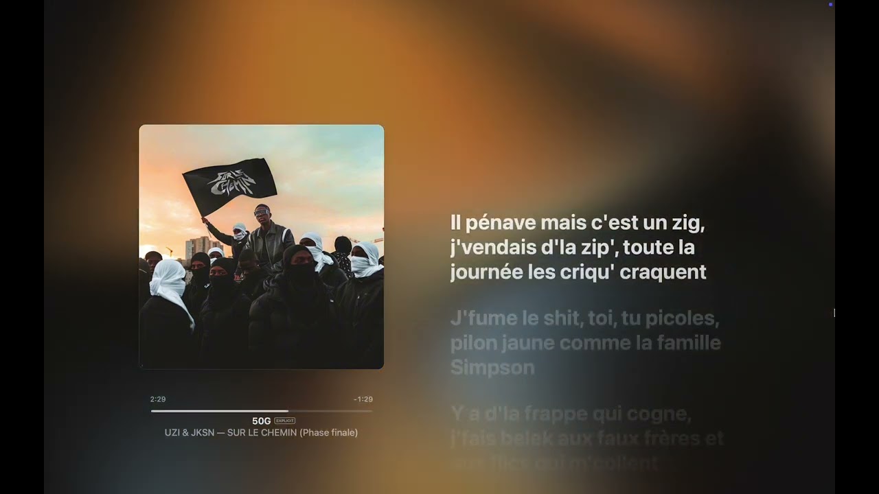 UZI & JKSN - 50G (Paroles)
