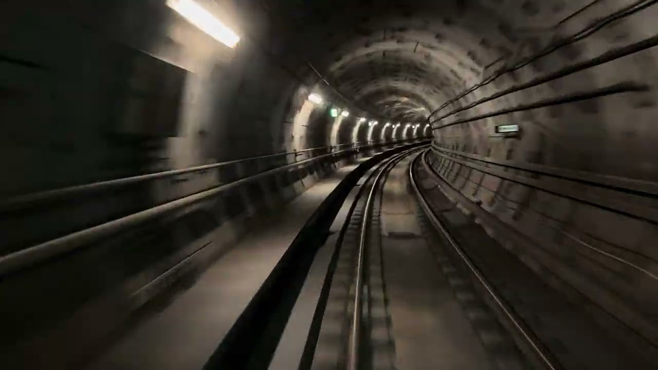 Riding Copenhagen Metro - M2 line Eastbound -  Vanløse to Copenhagen Airport - 4K HDR 60fps