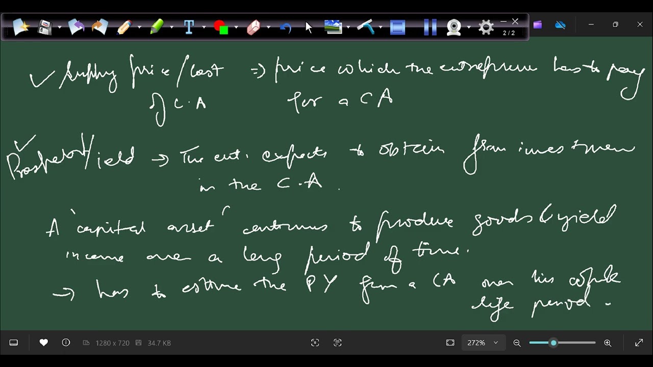 MARGINAL EFFICIENCY OF CAPITAL