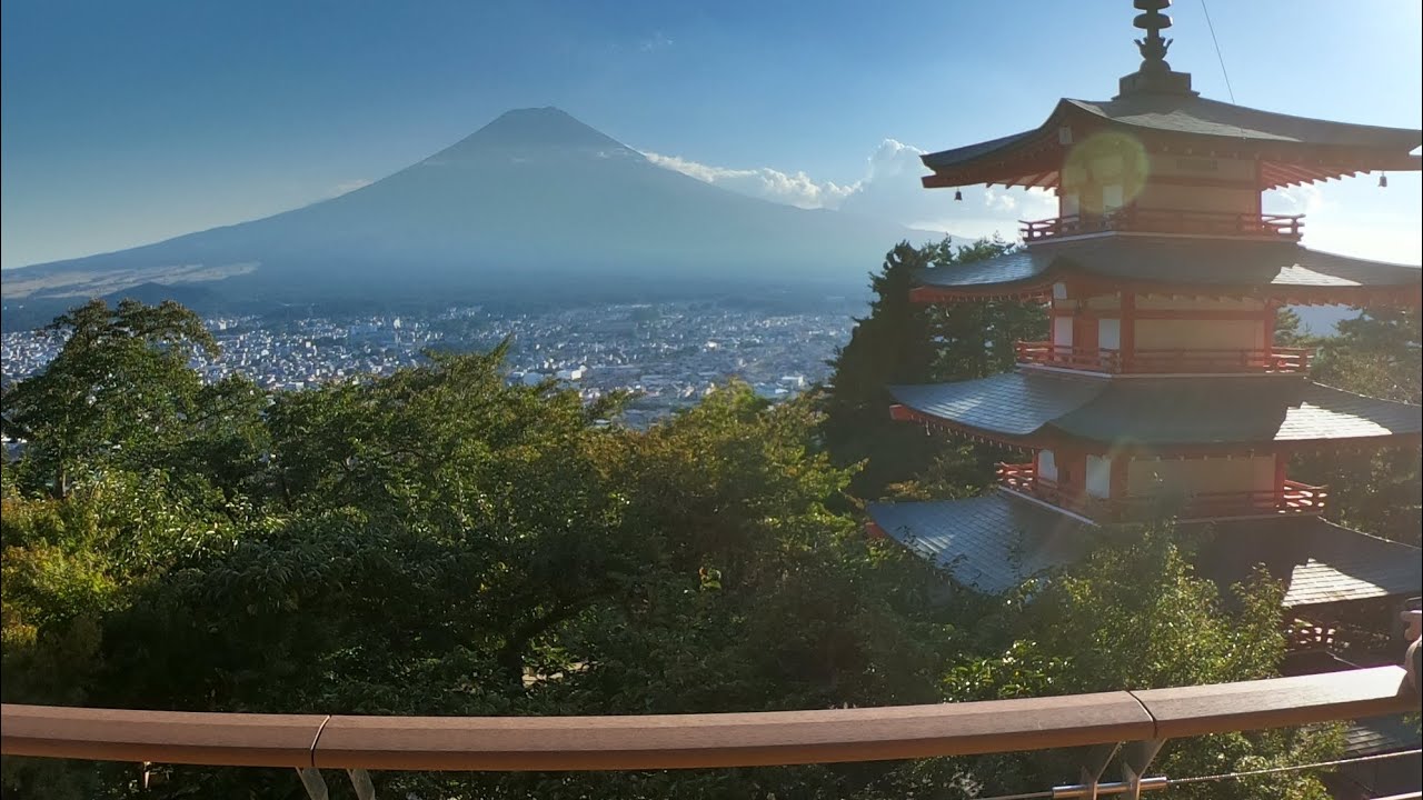 Lake Kawaguchiko and Fuji View Japan 2022 October