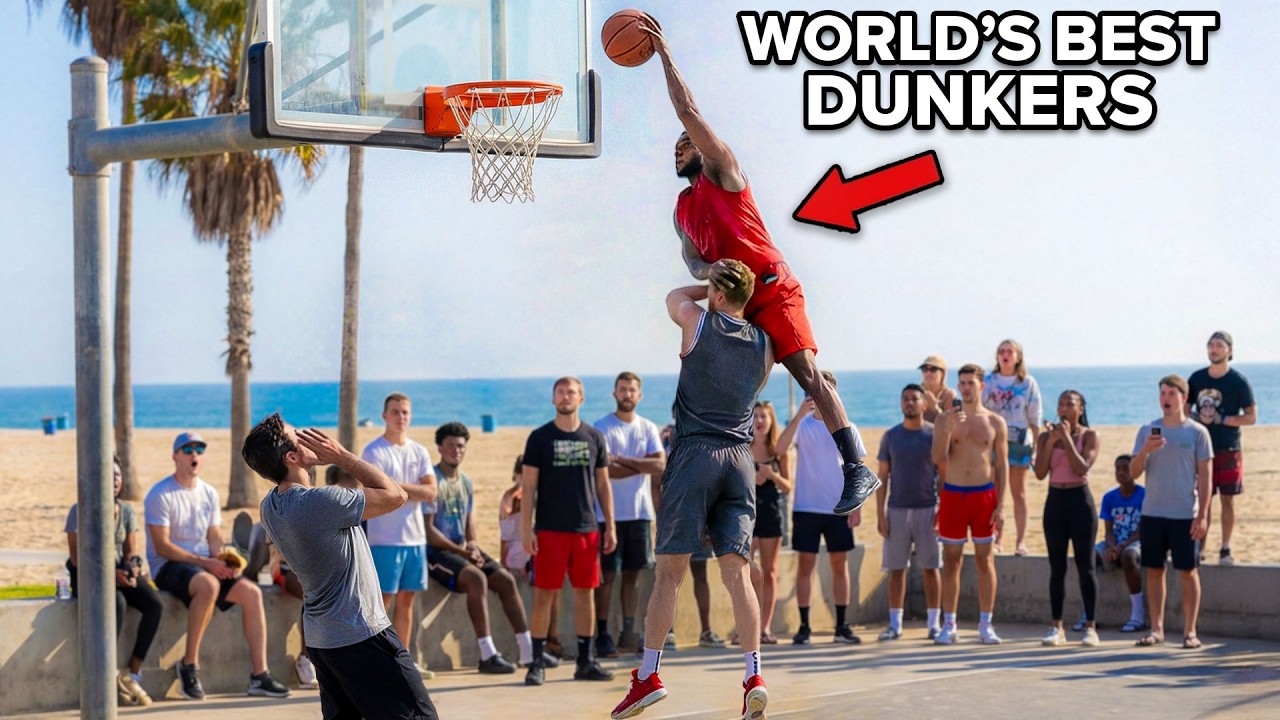 Full Team of Pro Dunkers vs Randoms