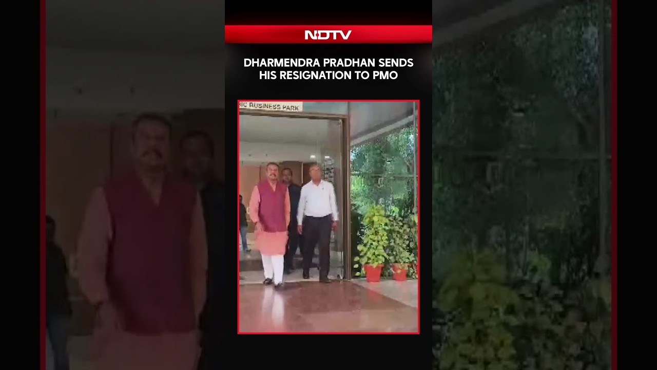 Education Minister Dharmendra Pradhan Amid CJP Protests, Sends Resignation To PM Modi