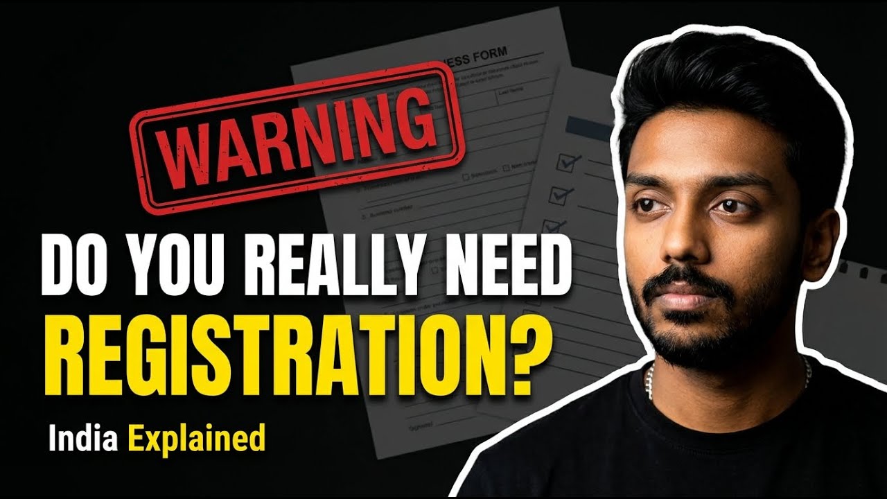 Business Registration in India Explained Simply | What You Need & What You Don&rsquo;t