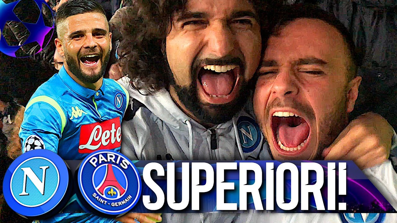 SUPERIORI!!! NAPOLI 1-1 PSG | LIVE REACTION SAN PAOLO NAPOLETANI 4K