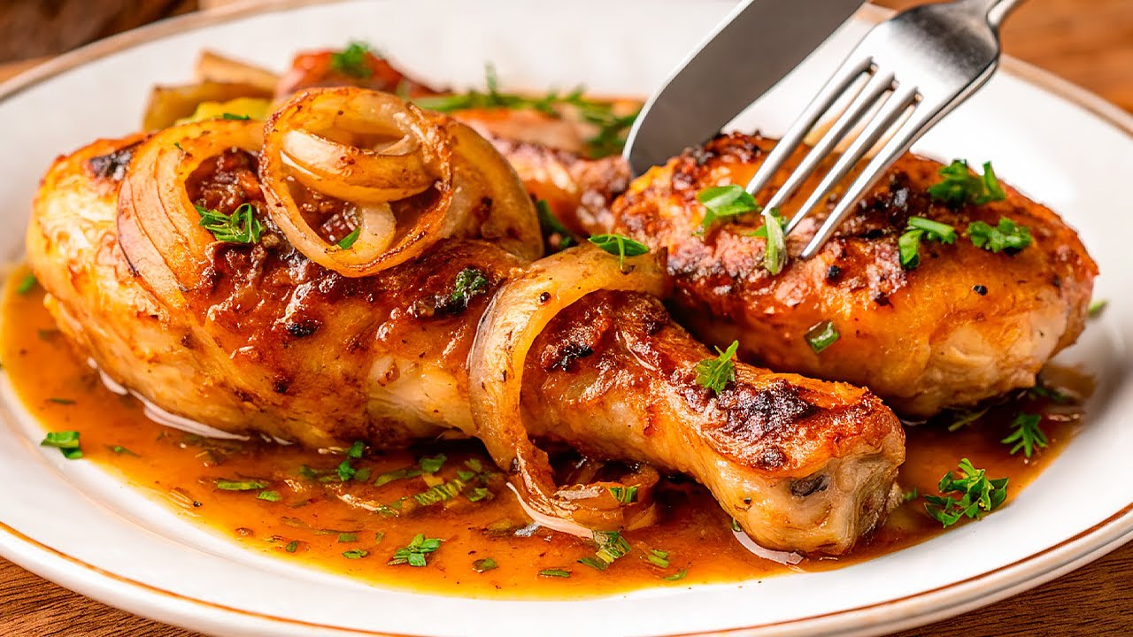 Этот трюк я выучил у шеф-повара дорогого ресторана! Вкусный рецепт курицы.