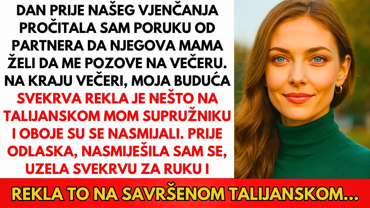 Dan Prije Vjenčanja Zaručnik Mi Je Napisao: 