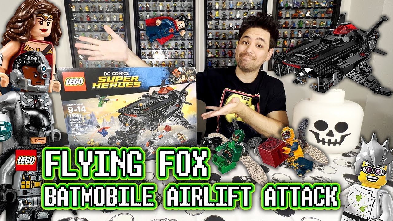 LEGO Justice League Flying Fox Batmobile Airlift Attack Set 76087 | Dr. Brickenstein