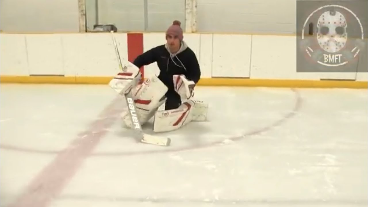 How To Pad Slide | Hockey Goalie Basic Series Pt. 4