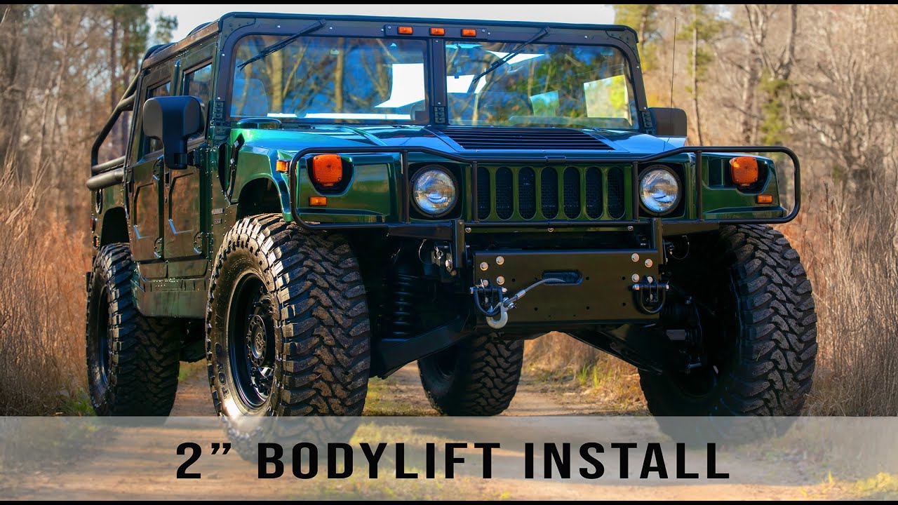 Hummer H1 Body LIft
