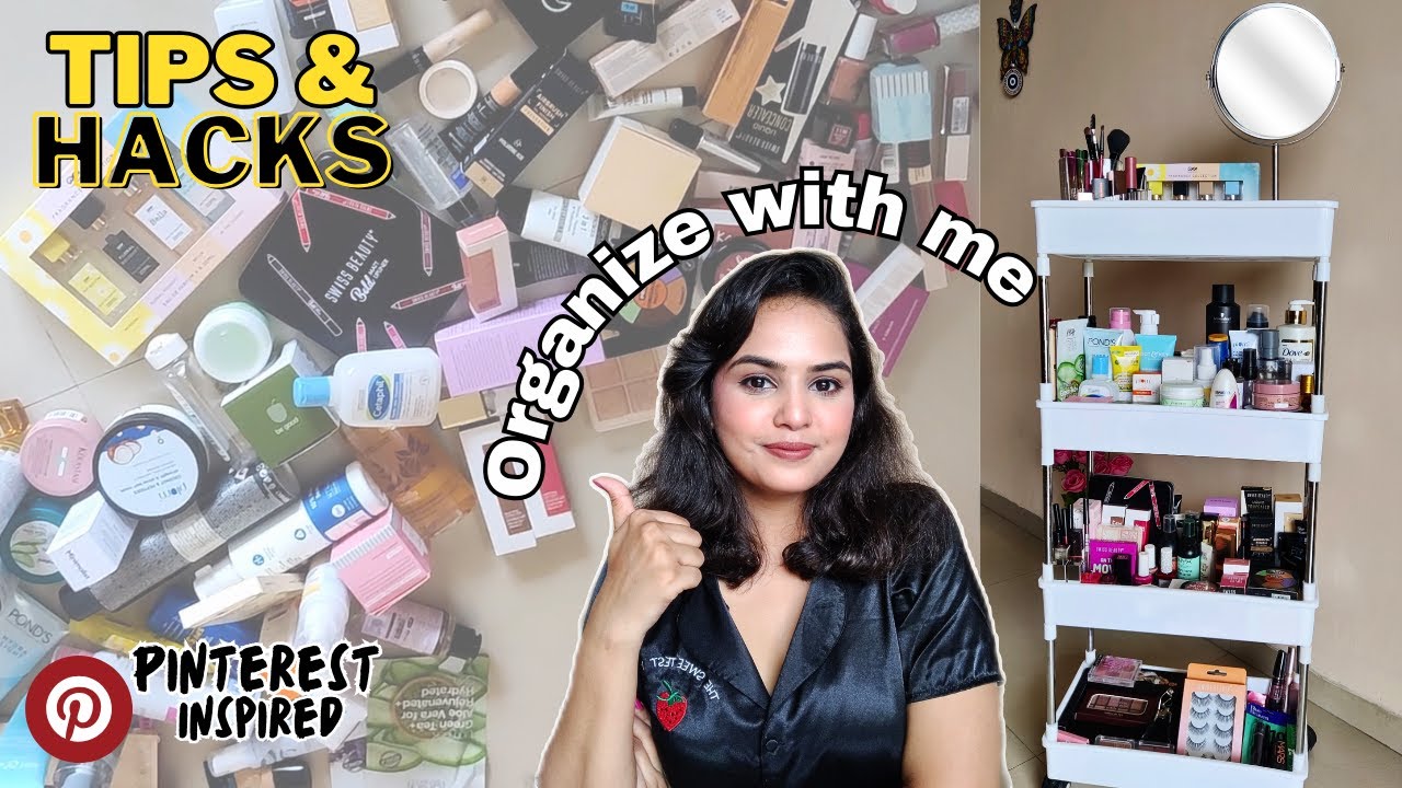 Organize All My Beauty Essentials with Me | Cleaning Out Tips & Hacks | Day 1/Day 30 Video Series