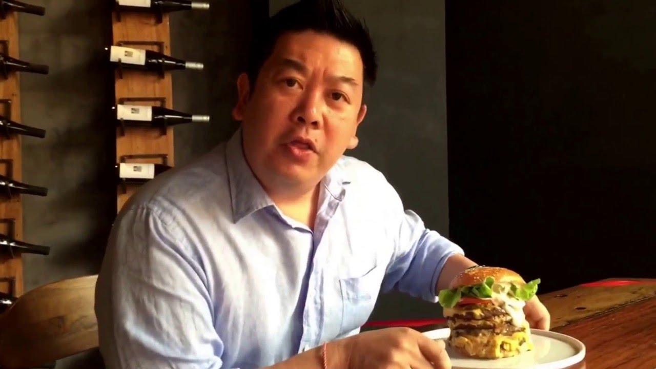 The Double Solo Burger. A ChewyBurger Special. A beast made up of four patties. Sydney