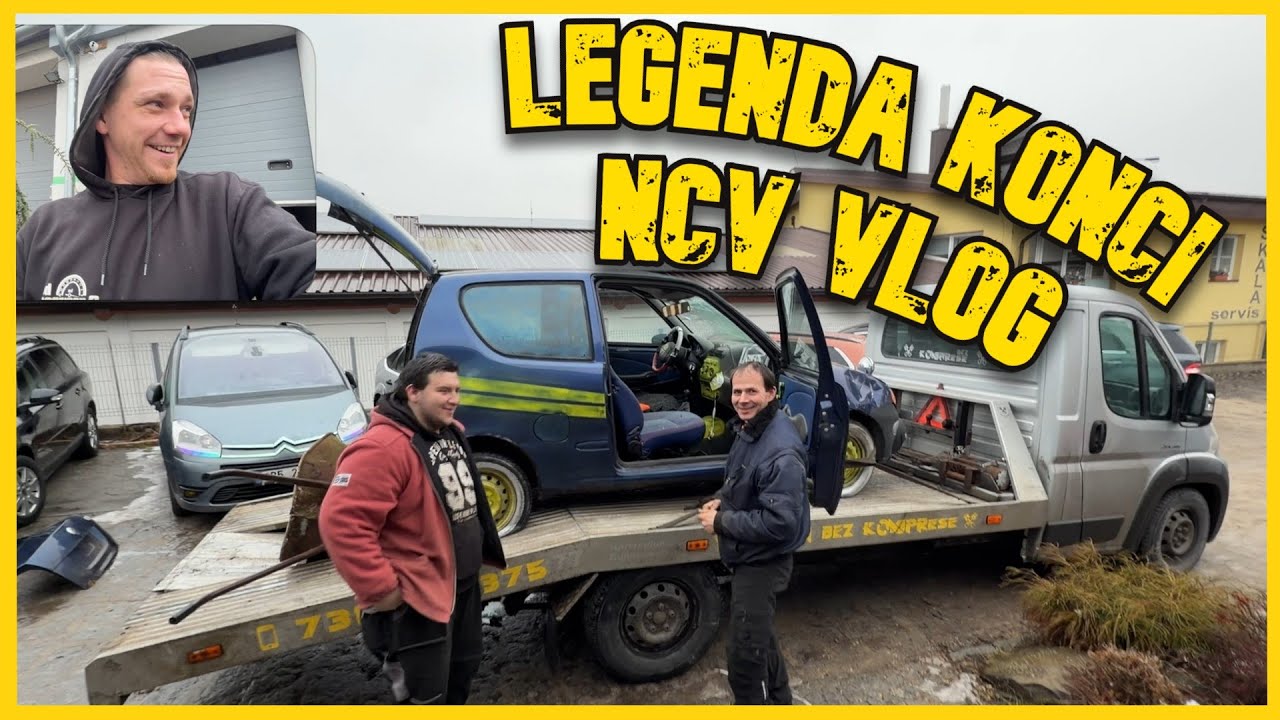 Legendární FIAT jde do šrotu! 🔧 Martin a jeho PÍST! 🔧Učni a Fabia HTP GO NCV č. 33 