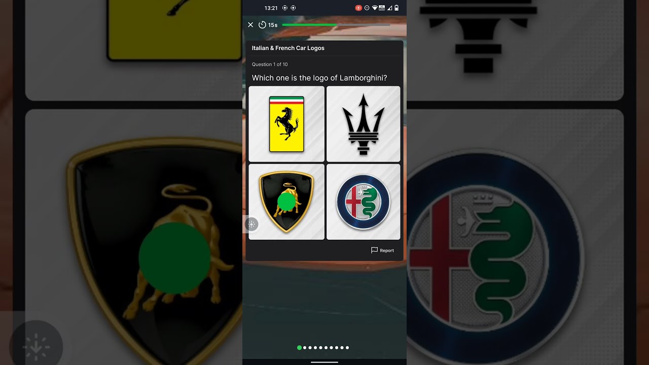 Italian & French Car Logos Quiz Answer HICH Quiz HICH Trivia HICH App Module Logo Career Car Logos