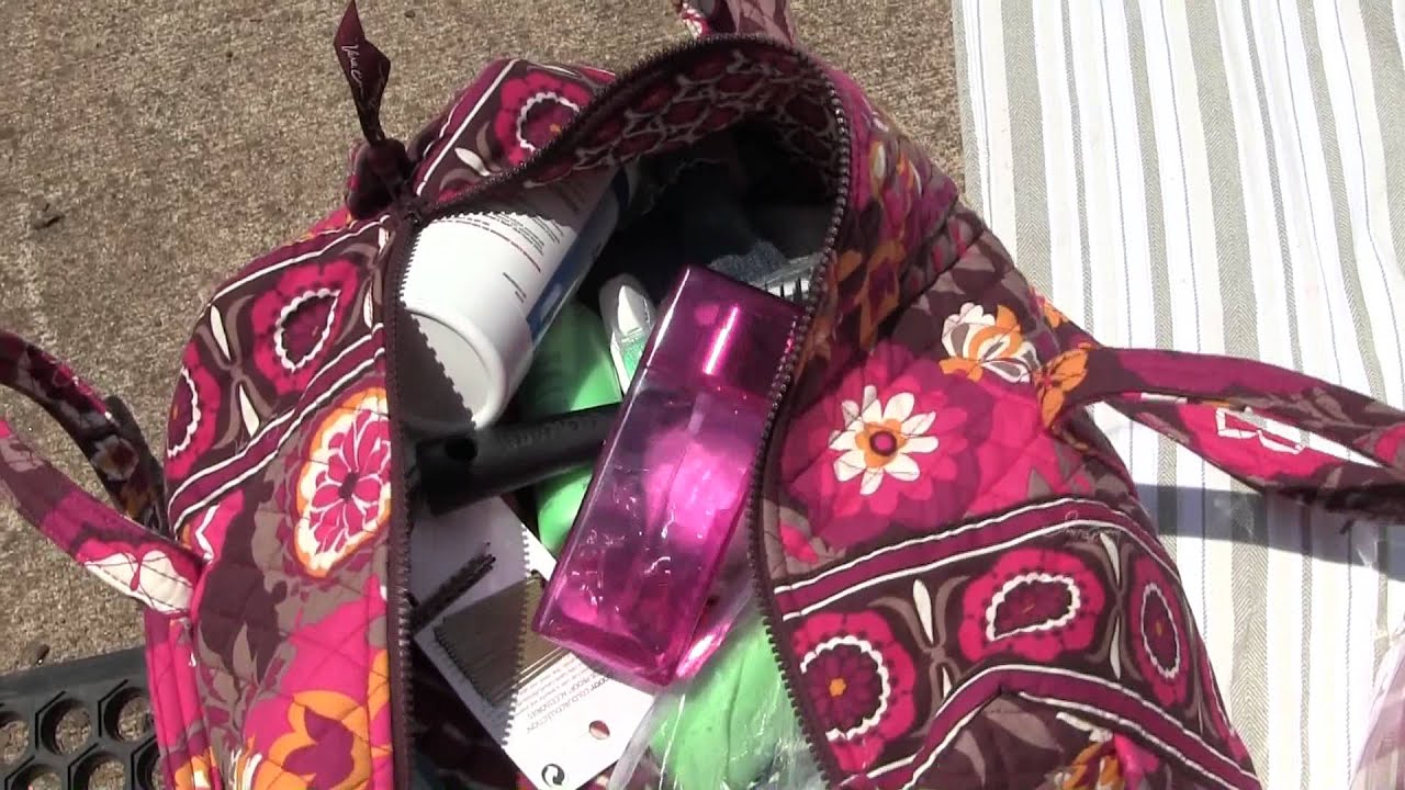 What's in my overnight bag?
