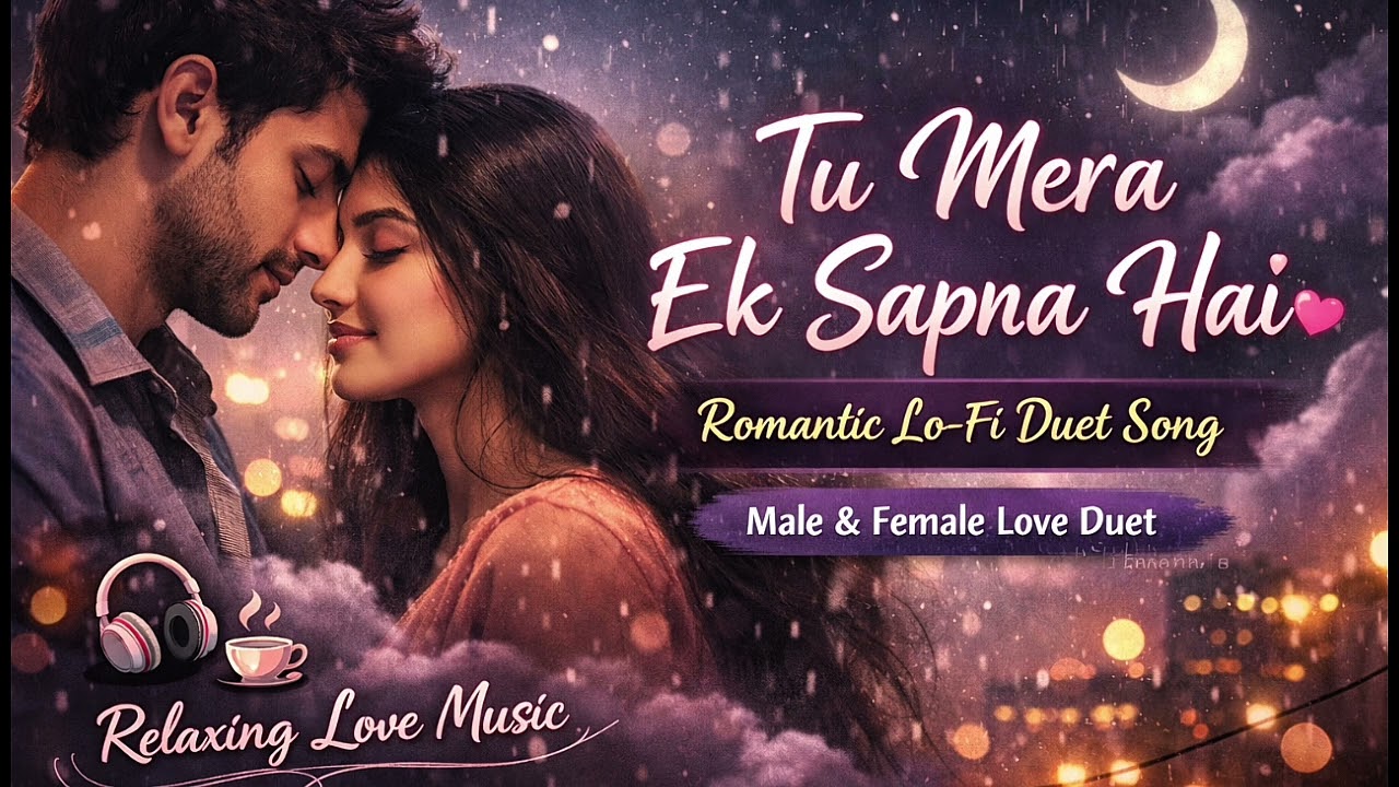 Tu Mera Ek Sapna Hai ❤️ Romantic LoFi Duet | Male Female Love Song | Heart Touching Hindi Love Song