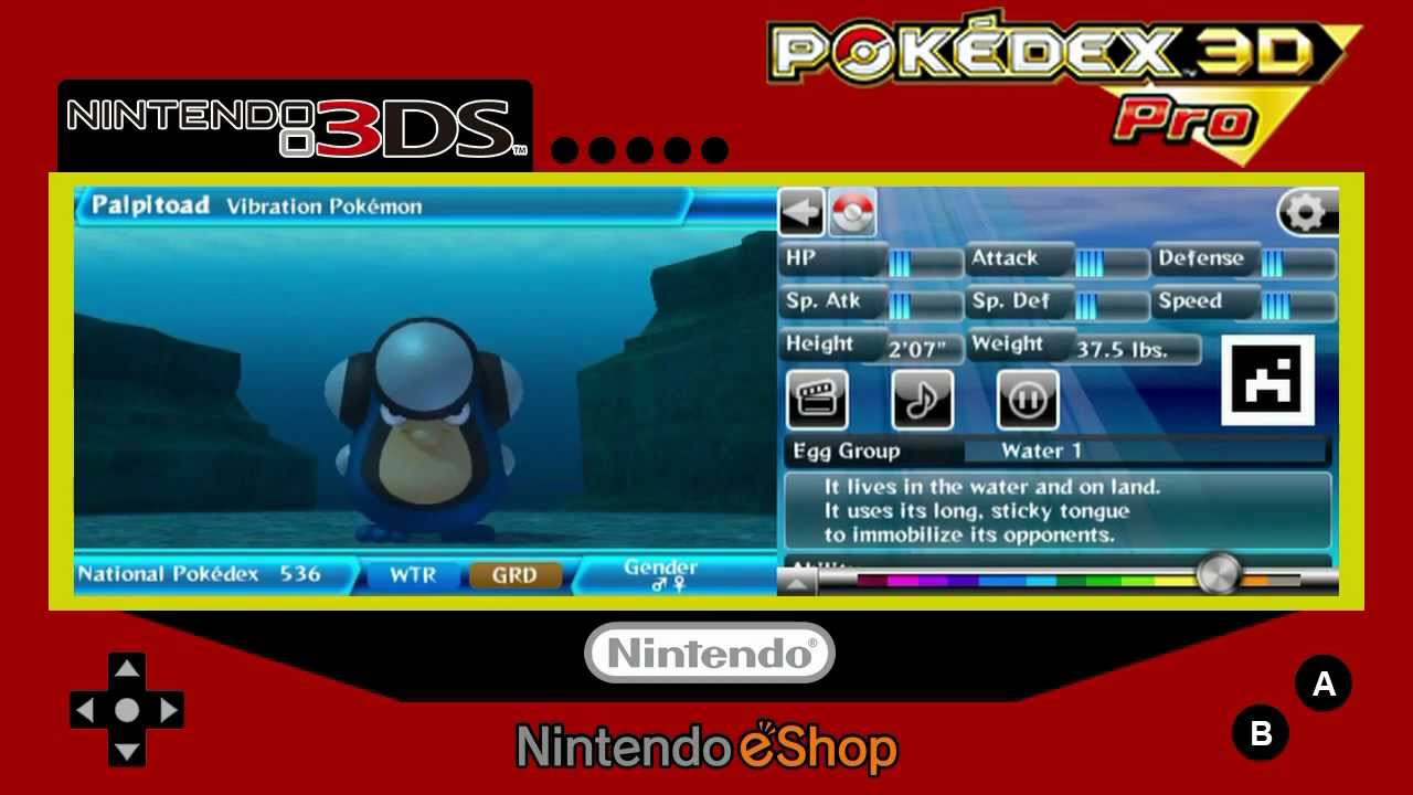 Pokemon Pokedex 3D Pro: Generation 5 All Unova Region Pokemon 494-649